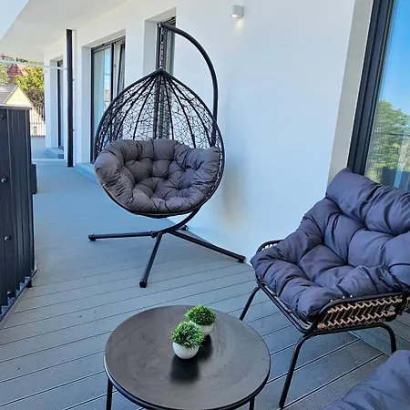 Holiday Home Baltic Waves A422 Z Osobna Sypialnia I Balkonem, Gratis Basen, Sauna, Gym Miedzyzdroje Exterior photo