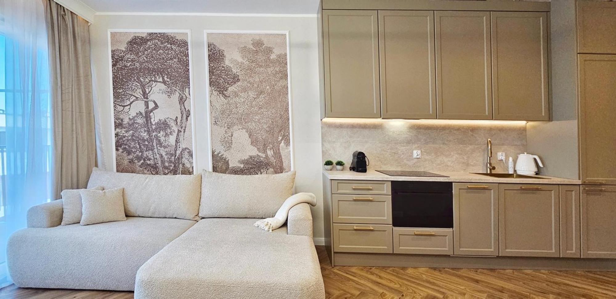 Apartment Baltic Waves A422 Z Osobna Sypialnia I Balkonem, Gratis Basen, Sauna, Gym *