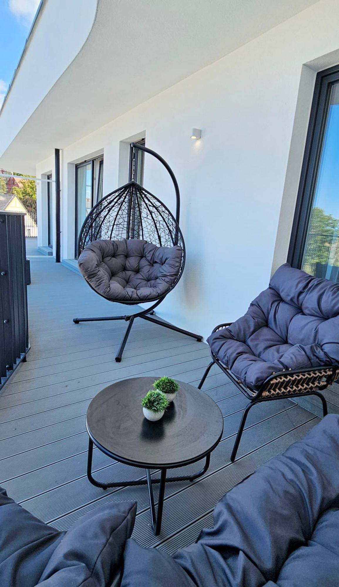 Apartmán Baltic Waves A422 Z Osobna Sypialnia I Balkonem, Gratis Basen, Sauna, Gym
