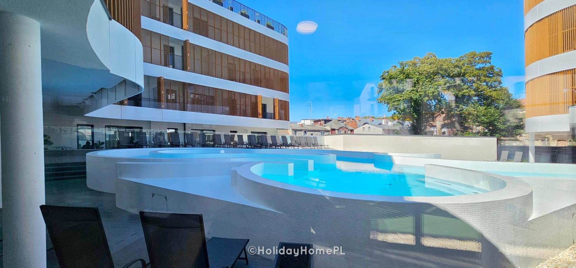 Baltic Waves A422 Z Osobna Sypialnia I Balkonem, Gratis Basen, Sauna, Gym