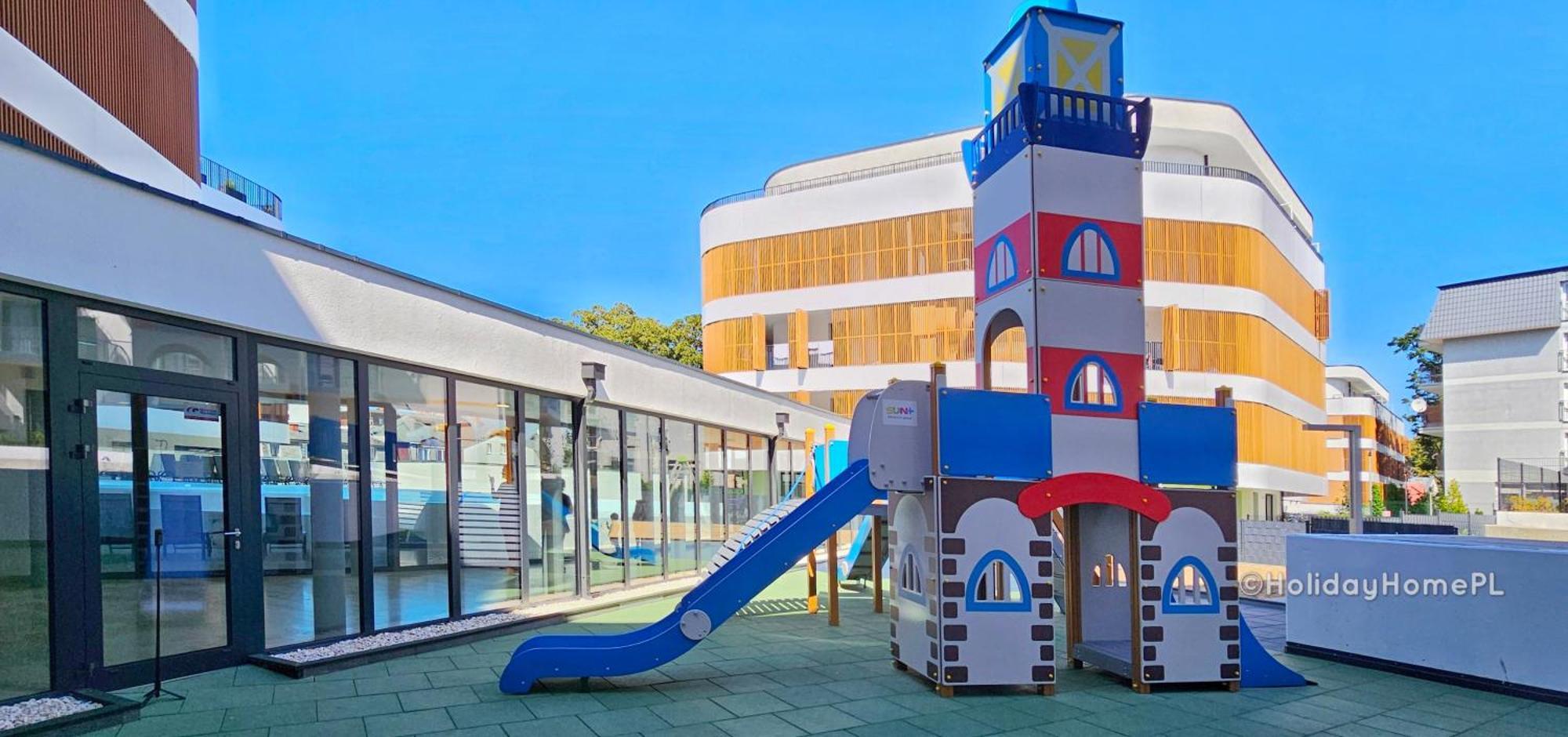 Baltic Waves A422 Z Osobna Sypialnia I Balkonem, Gratis Basen, Sauna, Gym Apartmán *