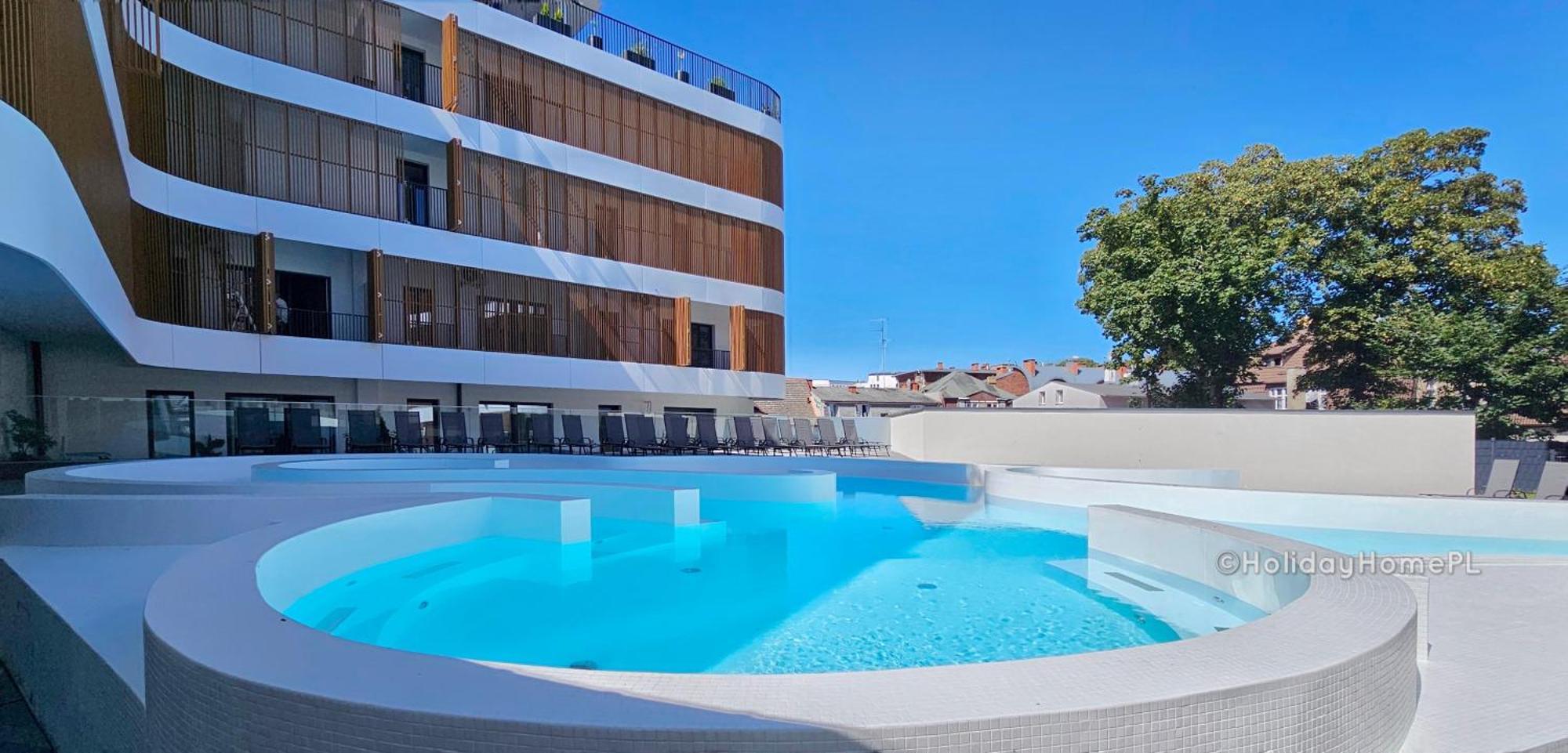 Apartment Baltic Waves A422 Z Osobna Sypialnia I Balkonem, Gratis Basen, Sauna, Gym *