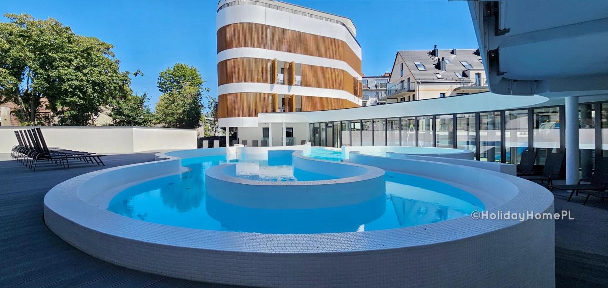 Baltic Waves A422 Z Osobna Sypialnia I Balkonem, Gratis Basen, Sauna, Gym Apartment Miedzyzdroje